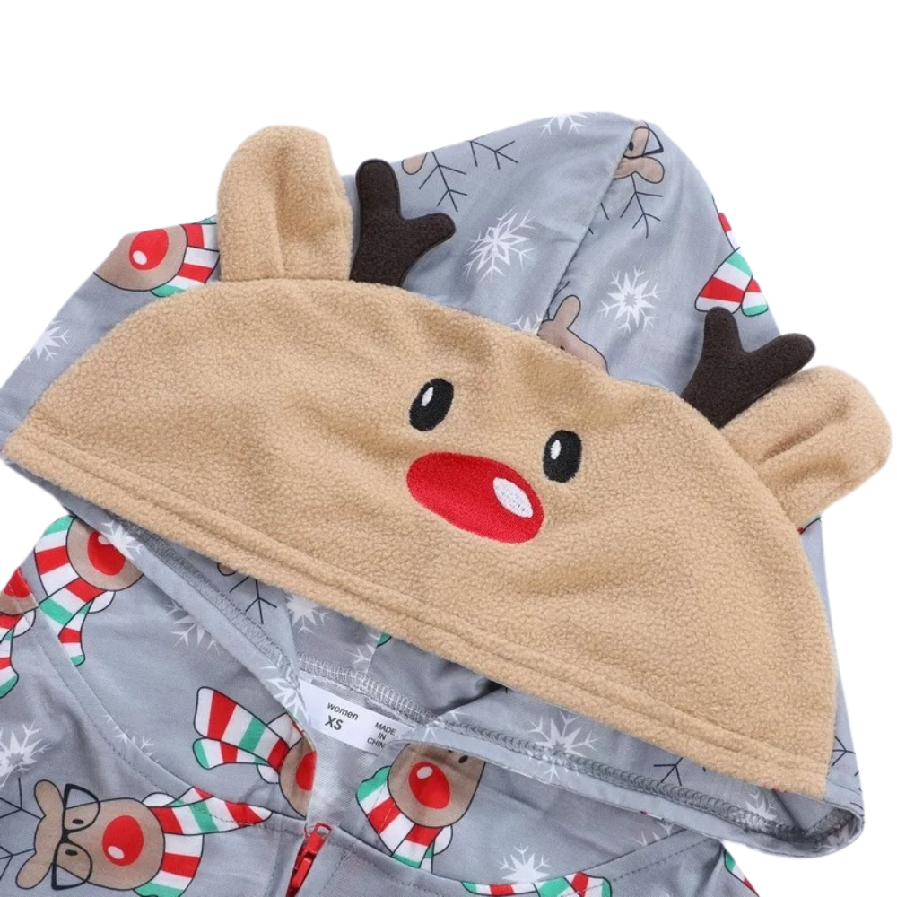 Julpyjamas Onepiece Rudolf