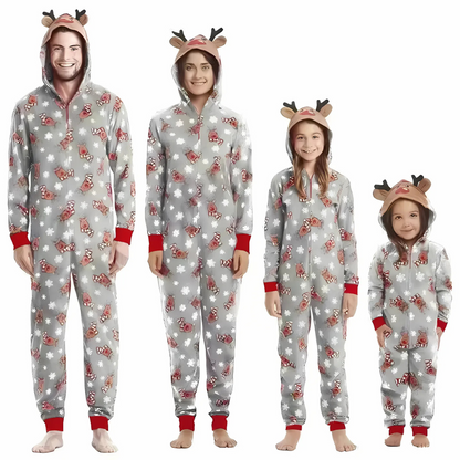 Julpyjamas Onepiece Rudolf