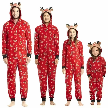 Julpyjamas Onepiece Rudolf